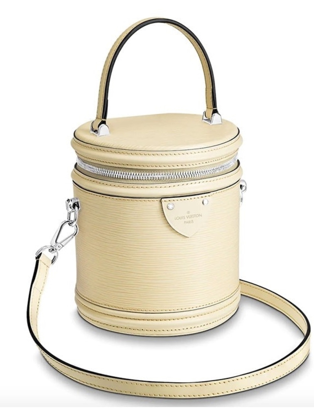 Louis Vuitton Cream Epi Leather 2018 Cannes Bucket Vanity Crossbody Bag